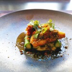 Felicelina - 鮮魚の一皿　徳島より活〆オコゼ