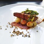 Felicelina - 本日の炭火焼きメイン料理　十勝、しんむら牧場より山森野豚