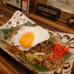 okinawaizakayabatsuawamorihaisaitakachanchi - 沖縄ソバのソース焼きそば