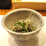 天婦羅 みやしろ - 淡路産朝締め鯵