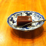 天婦羅 みやしろ - 塩羊羹