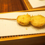 天婦羅 みやしろ - 小玉ねぎ