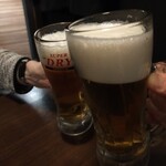 鮮魚と個室 桝田 - 生ビールで乾杯！！