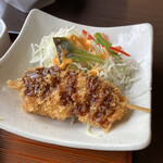 日本料理 蛇の目 - 鮪カツ