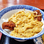 一八うどん - ランチのカツ丼