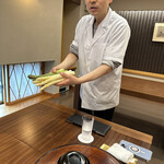 柚木元 - 朝どれのアスパラ達