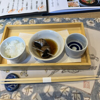 上越やすだ  銀座二丁目店 - お通し。おしゃれー