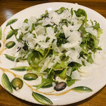 Osteria Meta-Meta - パルミジャーノのグリーンサラダ