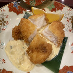 寿し処 春道 - アンコウのフライ