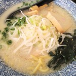 麺や 虎鉄 - 塩ラーメン(ネギメンマ増し・麺かため)