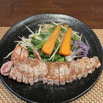 Teppan Steak Imura Tei - USサーロインステーキセット 2300円＋税で2530円