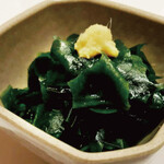 Seaweed sashimi