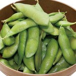 Salt-boiled edamame from Tokachi