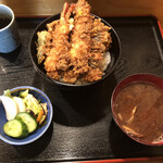 天冨良 むら田 - 天丼@2,500円