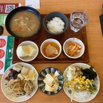 菜々家 - ★惣菜バイキング単品（ごはん小盛・657円税込）大名豚汁（※サービス券にて無料）★