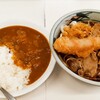 Iharaya - 肉そばソーセージ天&ミニカレー