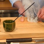 登喜和鮨 - クロムツの鉄線焼き