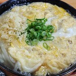 麺喰 - 卵とじうどん