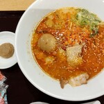 一風堂 - 極（きわみ）からか麺+煮玉子