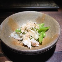 鮨ノ蔵 - 函館とらふぐ頭のほぐし身とえんどう豆