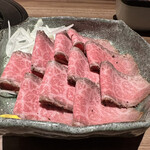 焼肉家蔵 -  自家製ローストビーフ 980円