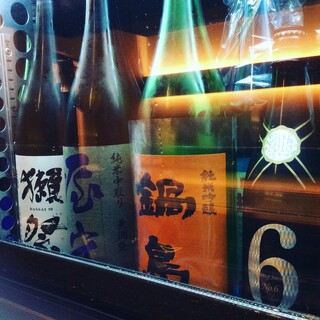 利き酒師厳選の日本酒は約30酒類