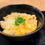 Mitsuse chicken Oyako-don (Chicken and egg bowl)