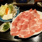 Shabushabu Sukiyaki Hitorinabe Megu - 日替わり（1380円）2023年4月