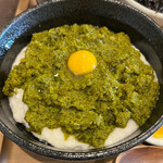 あそ処のたこ焼き - 本日のサ－ビス
❀〖豊浜産紋甲イカ刺身
トロトロめかぶ丼
長芋入りセット定食〗(1650えん)
