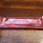 キッチン ブルー グローブ - お菓子のアップ