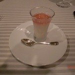 エメ・ヴィベール - お口直しのシャンパンのグラニテ