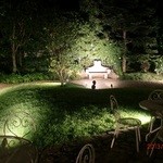 エメ・ヴィベール - 中庭も綺麗にライトアップ