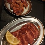 上板橋ホルモン良ちゃん - 豚カシラ＆牛タン