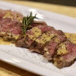 波へい - イベリコ豚カルビのソテー マスタードクリームソースで