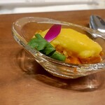 テラス - 可愛いオムライス