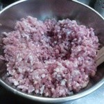 味道楽 なかえ - 名物の自家製鶏つくねです。