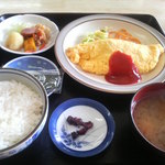 あほだら亭 - 7月22日、3番オムレツ