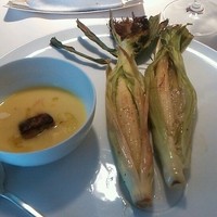 ポンテ ベッキオ - 5700コース前菜 コーン美味しい！
