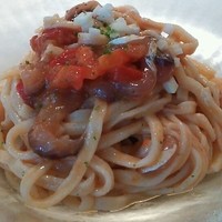 ポンテ ベッキオ - 5700コースパスタ(選択)鯵の冷製パスタゆず風味