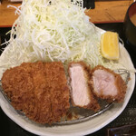 とんかつ まさむね - ランチ　ロースかつ定食　1350円