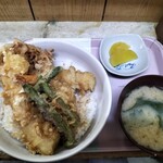 いなか亭 - 天丼定食