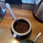 肉汁うどんの南哲 - 青唐辛子味噌