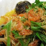 カフェ・レジェンド - 桜海老と水菜のパスタ
