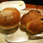 てんしん堂 - 2009年 ハンバーグランチ　パン