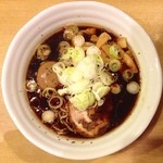 Ramen Jigen - 黒醤油ラーメン 味付煮たまご