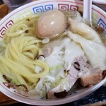 塩そば専門店 桑ばら - 塩雲呑つけそば