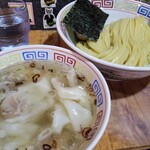 塩そば専門店 桑ばら - 塩雲呑つけそば