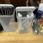 中華そば こてつ - カスターセット