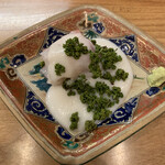 佳肴岡もと - 桜鯛に花山椒を惜しげもなく