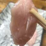 酒食事 千石 - まぐろブツが脳天だった！